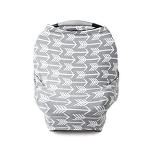 Load image into Gallery viewer, A1026, Multipurpose Baby Car Seat Cover , Canopy & Nursing Cover  (Mixed Color) &