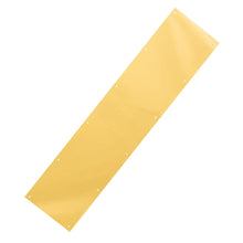 Load image into Gallery viewer, A6960,  8"x34" & 6"x34" Brite Brass on Aluminum Door Kick Plate MP4618A MP4703 .C10 &