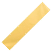 Load image into Gallery viewer, A6960,  8"x34" & 6"x34" Brite Brass on Aluminum Door Kick Plate MP4618A MP4703 .C10 &