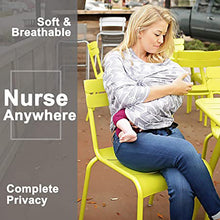 Load image into Gallery viewer, A1026, Multipurpose Baby Car Seat Cover , Canopy & Nursing Cover  (Mixed Color) &