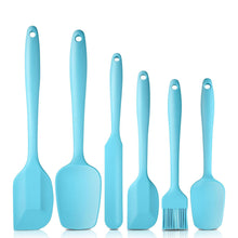 Load image into Gallery viewer, A6135, Kitchen Silicone with Stainless Steel Spatulas, 6 set (Mixed Color) &