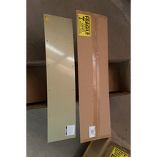 Load image into Gallery viewer, A6960,  8"x34" & 6"x34" Brite Brass on Aluminum Door Kick Plate MP4618A MP4703 .C10 &