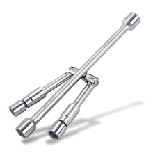 Load image into Gallery viewer, A8037, Universal Heavy Duty Lug Wrench, 4-Way Tire Iron Wrench         &