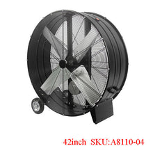 Load image into Gallery viewer, A8110, Industrial Fans, Heavy Duty Drum Fan
