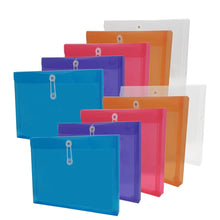 Load image into Gallery viewer, A6893, 12 pack File Folder 14 1/2 x 10 1/2 x 1 inches Mixed Color . SF219 .C24. &