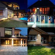 Load image into Gallery viewer, A6609 ,Solar Outdoor Wall Lights with Motion Sensor,2600mAh, 90 LEDs &