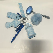 Load image into Gallery viewer, A6323,9PCS Bead Keychain Bracelet Full Set (Mixed Color) &