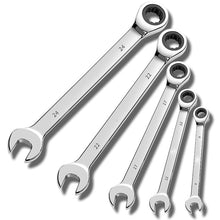 Load image into Gallery viewer, A8174,Fixed Head Ratchet Spanner 6mm-32mm