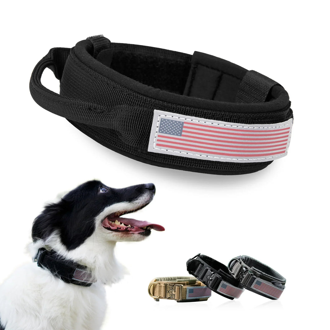 A1022, Tactical Dog Collar, Mixed Size &Color &