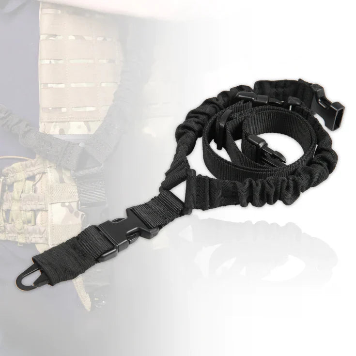 A1021,Gun Sling(Mixed Color  Black and Tan) &