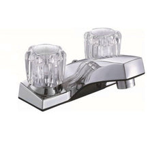 Load image into Gallery viewer, A6765， Lavatory Faucet Two Acryllc Handle Chrome set
