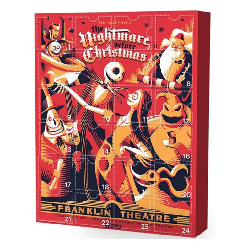 A6784,24pc Halloween   Advent Calendar