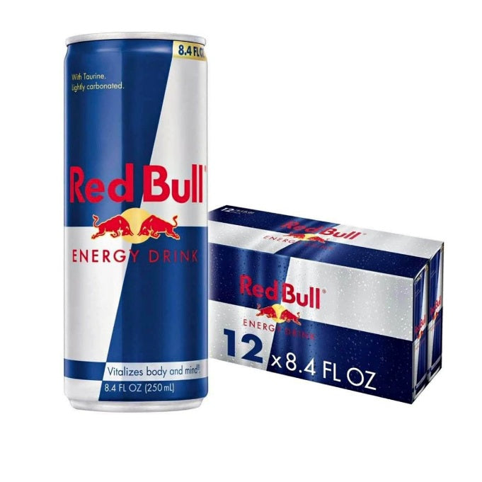 A6817,Red Bull Energy Drink, 8.4 fl oz, Pack of 12 Cans