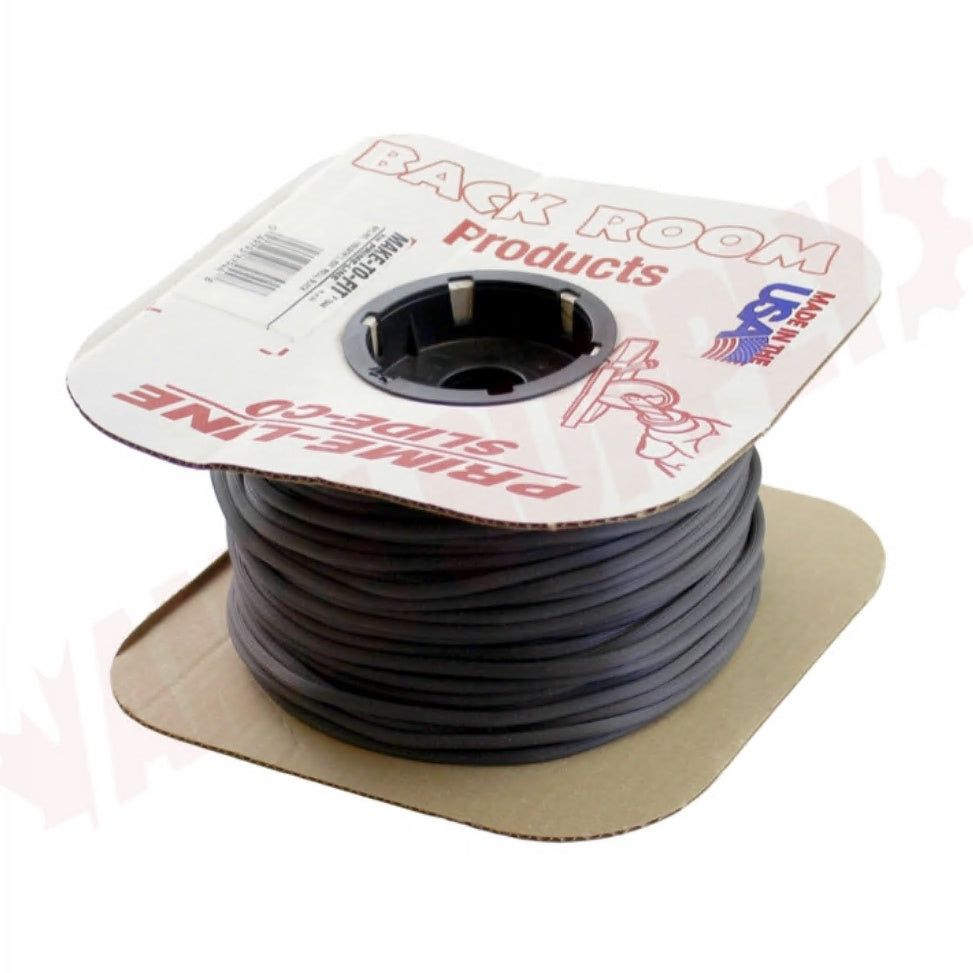 A6829，0.185 in.x 250 ft. Roll BlackVinyl Screen Spline