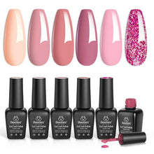 Load image into Gallery viewer, A6403, Nail Gel Polish  3 pieces, 6 pieces
