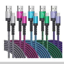 Load image into Gallery viewer, A6427, USB A to  Type-C Phone Charger Cable ( 5 pack, Sold by Pack)
