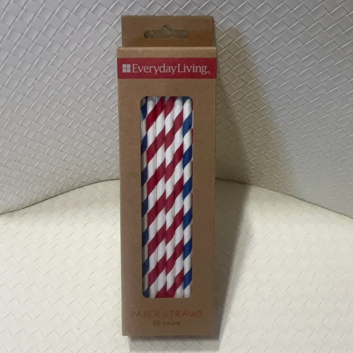 A6877,PAPER STRAWS 50 count &