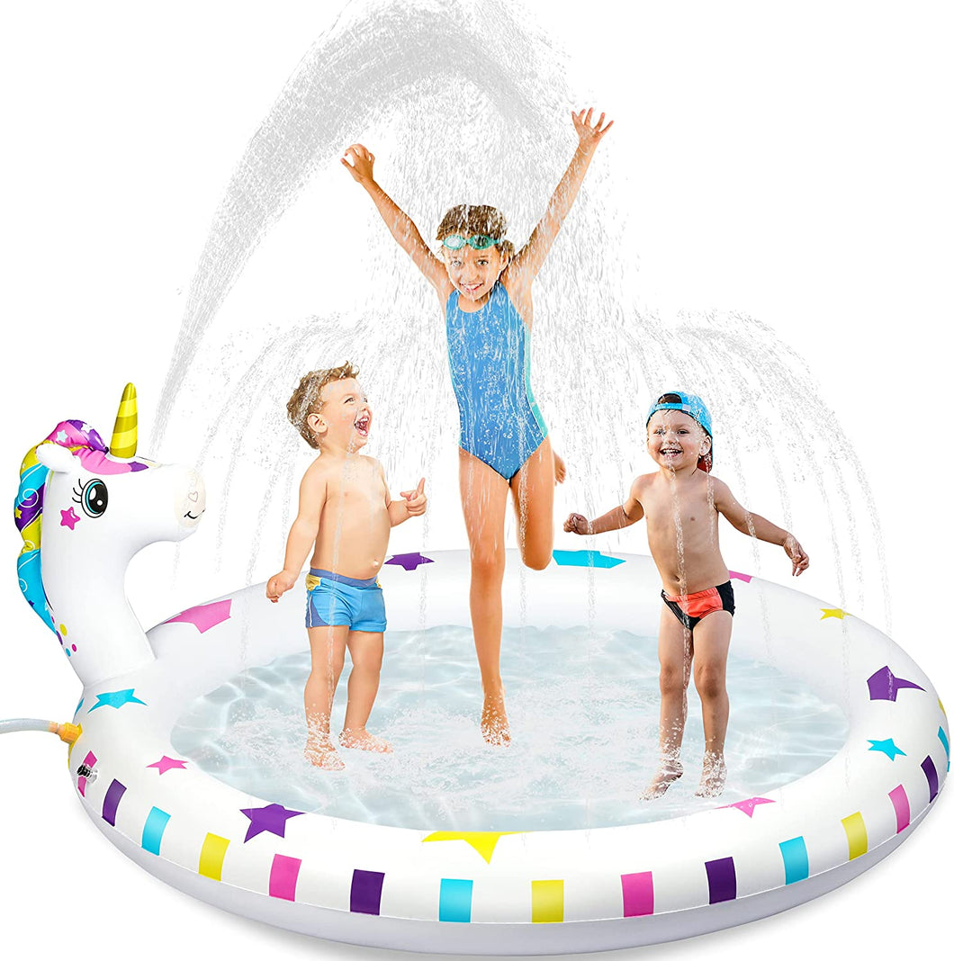 A6025, Inflatable Sprinkler Pool for Kids