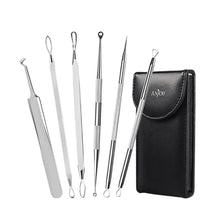 Load image into Gallery viewer, A0879 ,11pcs Heads Professional Stainless Blackhead Remover Set  &amp;
