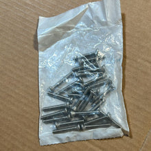 Load image into Gallery viewer, A6956, 25 pcs #10-24x1-1/4&quot; Machine Screw Ovl Head S/S #9011036 &amp;
