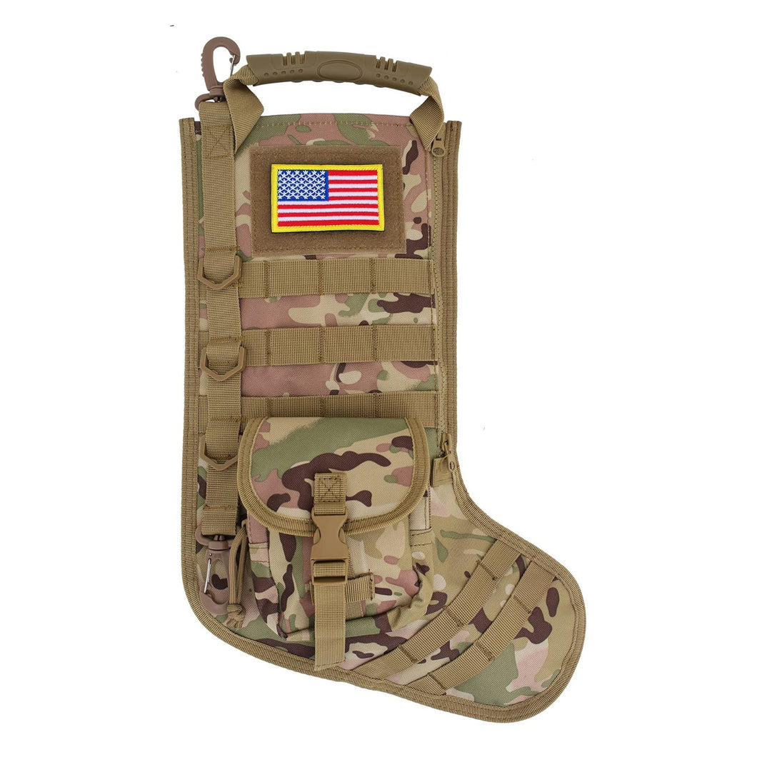 A6965, Tactical Christmas Stocking Mixed Color &