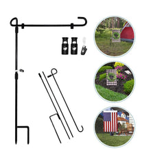 Load image into Gallery viewer, A6972, Garden Flag Stand, Flag Pole Holder &amp;
