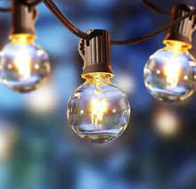 Load image into Gallery viewer, A6190, 12 ft 12-Bulb Cafe String Light  .C5. &amp;
