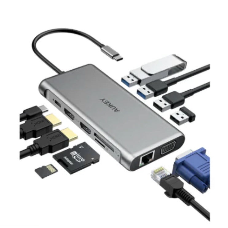 A6437，Aukey 12 in 1 USB Hub(CB-C78)