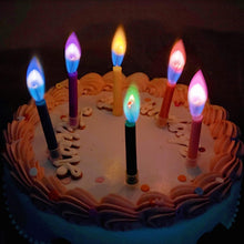 Load image into Gallery viewer, A6093, Birthday Cake Candle  6 count
