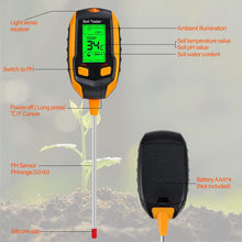 Load image into Gallery viewer, A6008, 4-in-1 Soil Moisture Meter
