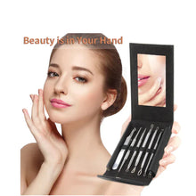 Load image into Gallery viewer, A0879 ,11pcs Heads Professional Stainless Blackhead Remover Set  &amp;
