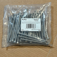 Load image into Gallery viewer, A6957 50pcs 1/4&quot;-20X4&quot; Carriage Bolt Dome Head S/S #9062547 &amp;
