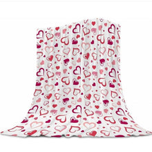 Load image into Gallery viewer, A6263,Valentine&#39;s Day Throw Blanket for Girls
