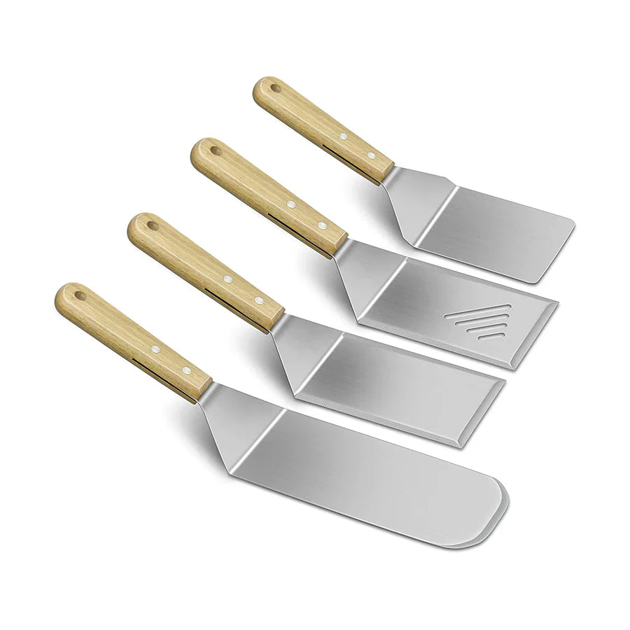 A0920, Stainless Steel BBQ Grilling Cooking Set 4-Piece  @