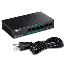 Load image into Gallery viewer, A6418, 6 Port Poe+ Gigabit Switch
