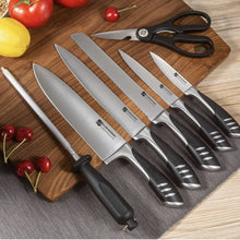 Load image into Gallery viewer, A6034, Premium 8-Piece German High Carbon Stainless Steel Knife set    @
