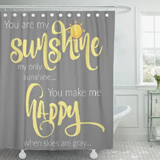 A6104, Shower Curtain  66