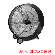 Load image into Gallery viewer, A8110, Industrial Fans, Heavy Duty  Drum Fan
