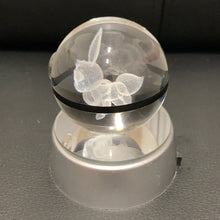 Load image into Gallery viewer, A6794,3D Crystal Ball Eevee LED Color Light With gift box    &amp;
