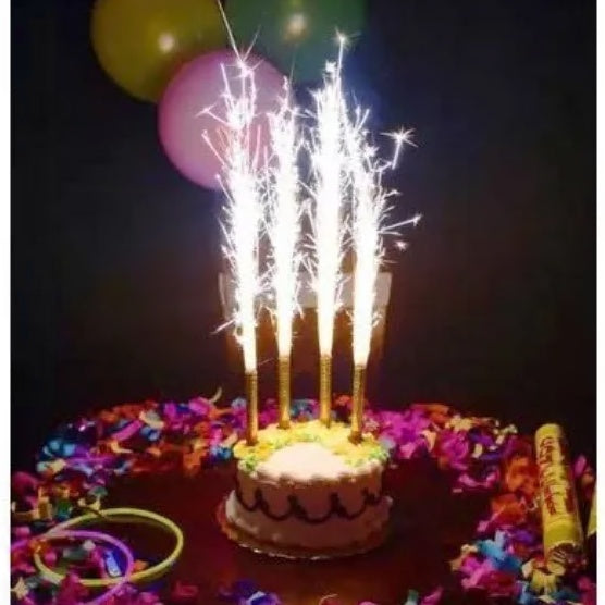 A6092-02, Birthday Fireworks Candles 2 pcs