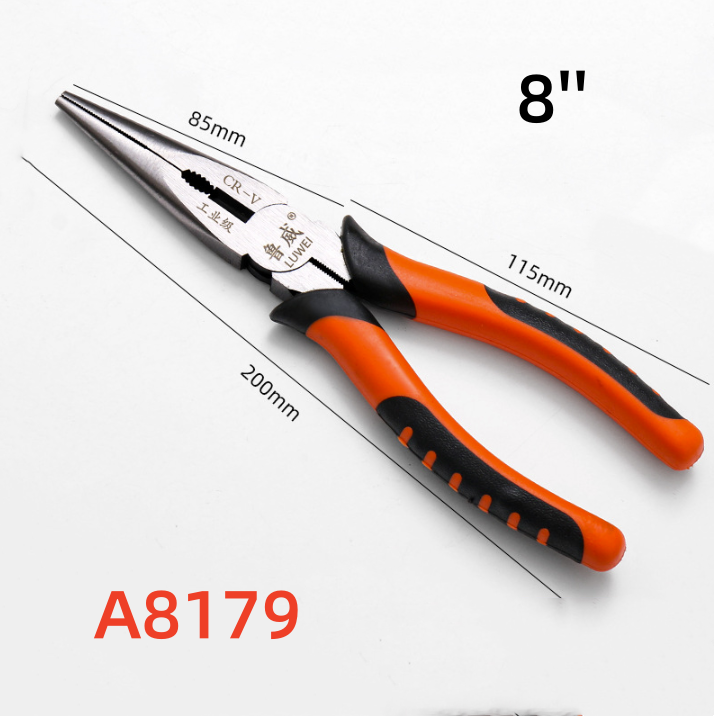 A8179,Long Nose Plier (8 Inch)