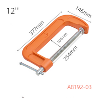Load image into Gallery viewer, A8192,Ductile Alloy C-Clamp
