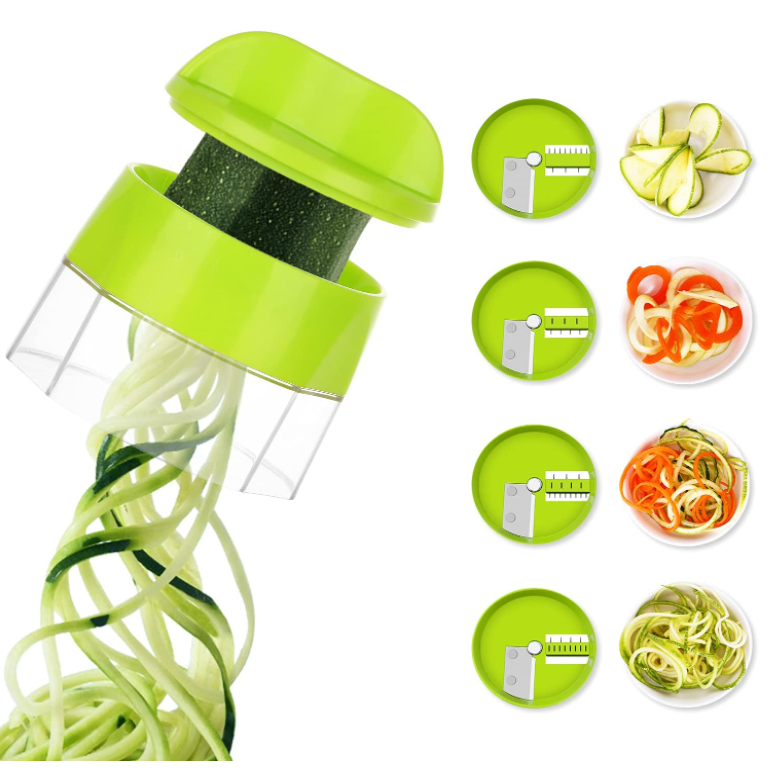 A6484 ,4 in 1 Spiralizer for Veggies