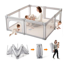 Load image into Gallery viewer, A6687-03 ,Baby Playpen  150×150cm   (59×59inch)
