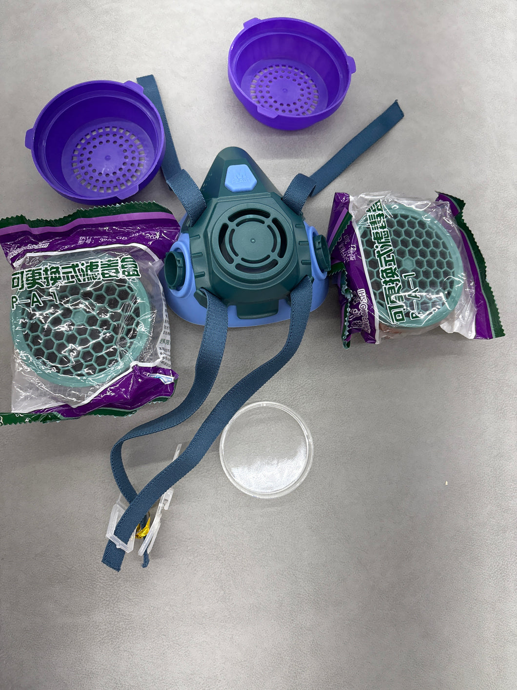 A6080, Half facepiece Silicone Mask