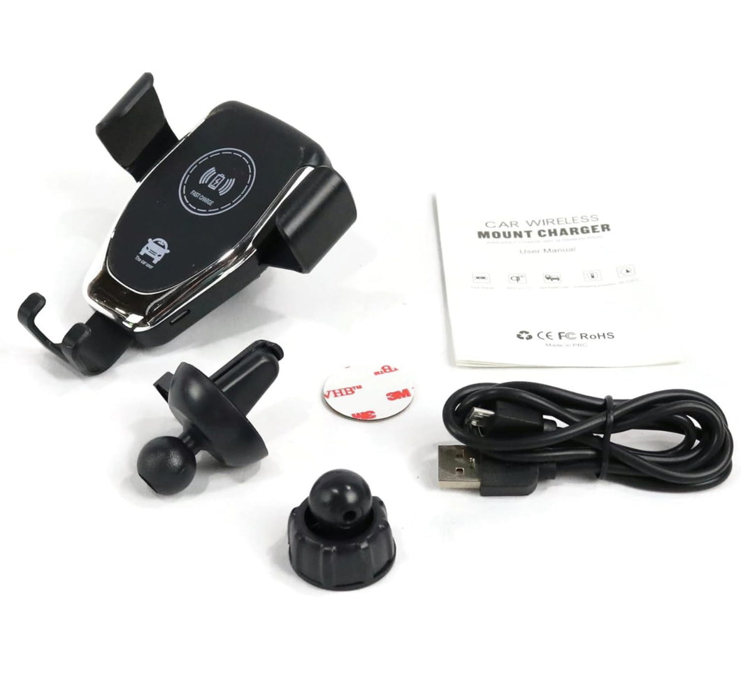 A8022, Car Phone Holder with Wireless Charger