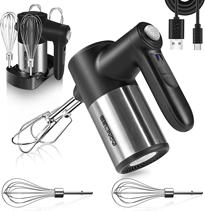 A6043 ，Rechargeable Hand Mixer Electric