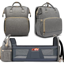 Load image into Gallery viewer, A0929, Baby Diaper Bag Backpack with Changing Station   @
