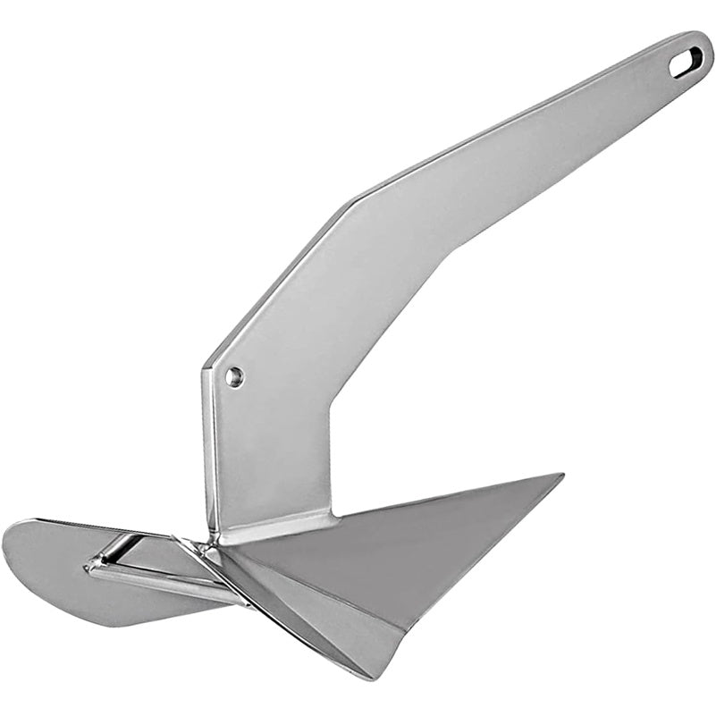 A6571,Delta Style Boat Anchor 316 Stainless Steel   22 LB