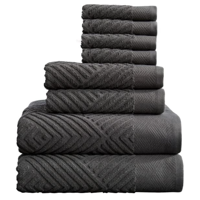 A6665，100% Cotton Towel (set of 8)